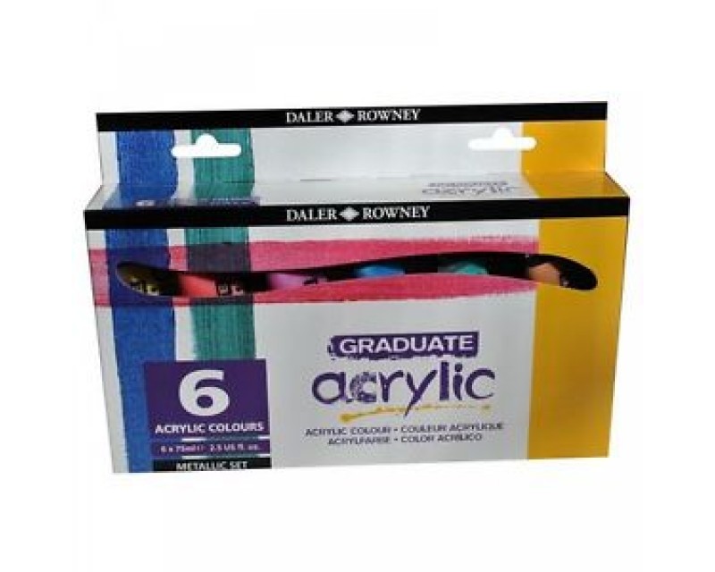 Graduate Acrylic 6 colours Darel Rowney Graduate Acrylic 6 colours Darel Rowney